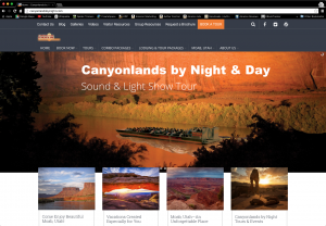 CanyonlandsbyNight.com website image