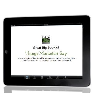 Great Big Book of Things Marketers Say slide deck image
