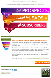 Spider Trainers' Prospects, Leads, & Subscribers eBook email image